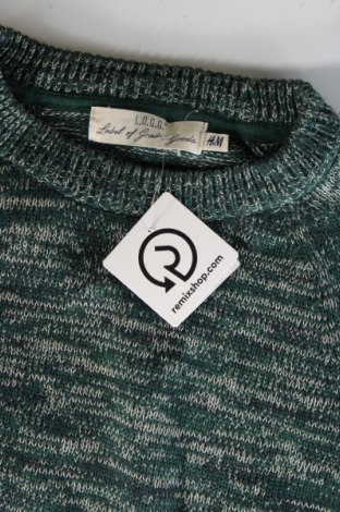 Męski sweter H&M L.O.G.G., Rozmiar XL, Kolor Zielony, Cena 111,99 zł