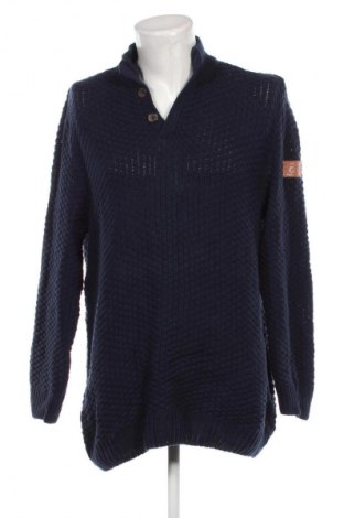 Herrenpullover John Baner, Größe XXL, Farbe Blau, Preis € 14,99