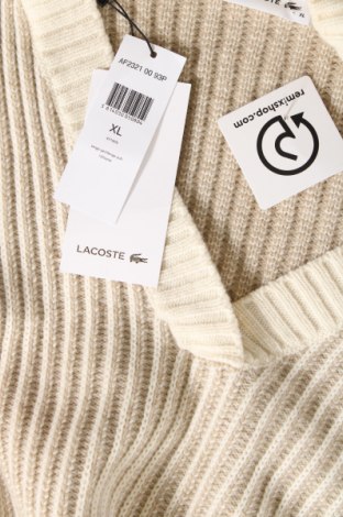 Pánský svetr  Lacoste, Velikost XL, Barva Béžová, Cena  2 772,00 Kč