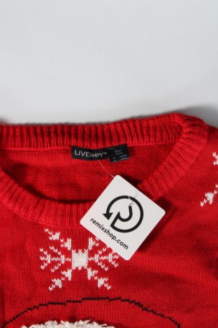 Herrenpullover Livergy, Größe M, Farbe Rot, Preis € 24,99