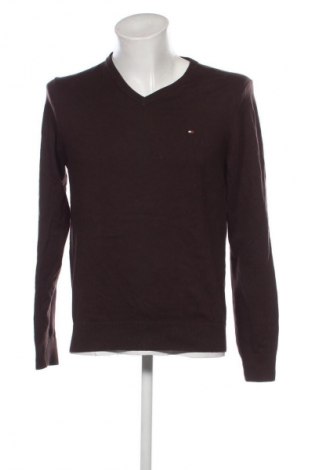 Herrenpullover Tommy Hilfiger, Größe M, Farbe Braun, Preis 61,99 €