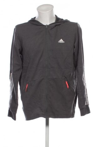 Herren Sweatshirt Adidas, Größe L, Farbe Grau, Preis 38,49 €