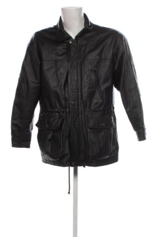 Herren Lederjacke, Größe L, Farbe Schwarz, Preis 37,99 €