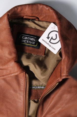 Pánská kožená bunda  Camel Active, Velikost L, Barva Hnědá, Cena  3 609,00 Kč