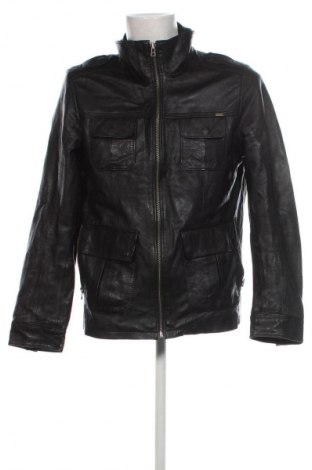 Herren Lederjacke Tom Tailor, Größe M, Farbe Schwarz, Preis € 68,99