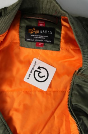 Pánska bunda  Alpha Industries, Veľkosť M, Farba Zelená, Cena  59,34 €