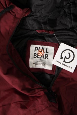 Pánska bunda  Pull&Bear, Veľkosť L, Farba Červená, Cena  13,45 €