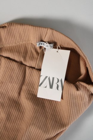 Пола Zara, Размер S, Цвят Бежов, Цена 62,56 лв.