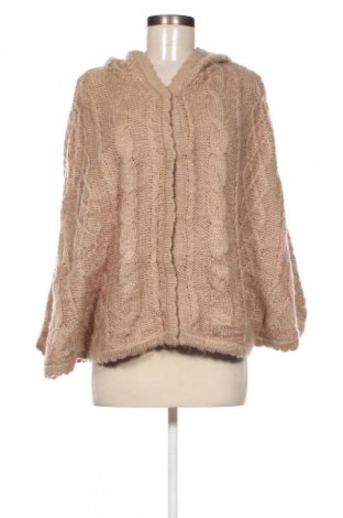 Poncho, Mărime S, Culoare Bej, Preț 20,99 Lei