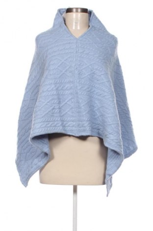 Poncho, Größe M, Farbe Blau, Preis € 20,49