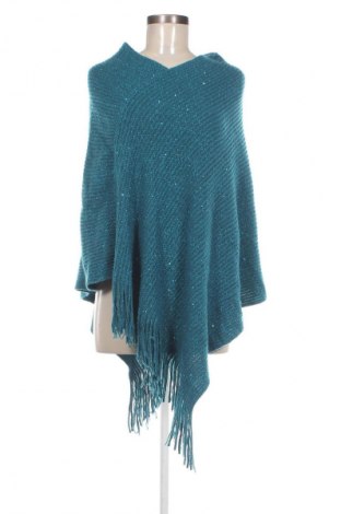 Poncho, Größe M, Farbe Blau, Preis 20,49 €