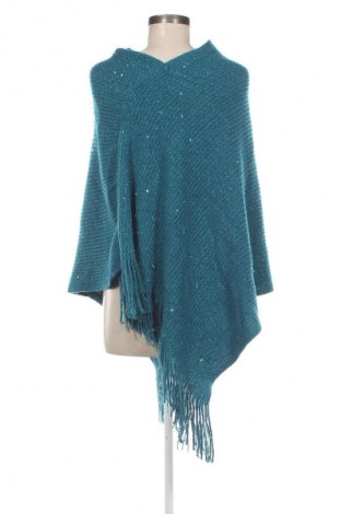 Poncho, Größe M, Farbe Blau, Preis 20,49 €