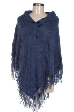 Poncho Karen Scott, Mărime S, Culoare Albastru, Preț 21,99 Lei