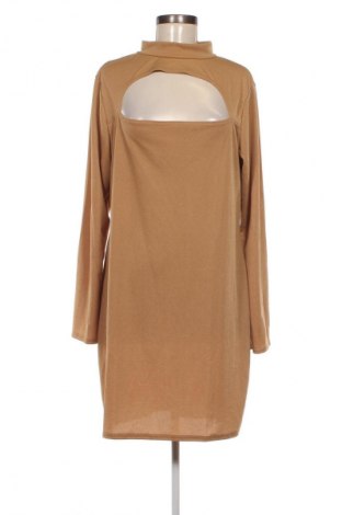 Kleid Boohoo, Größe XXL, Farbe Beige, Preis € 27,67