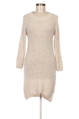 Sukienka Zara Knitwear, Rozmiar S, Kolor ecru, Cena 153,99 zł