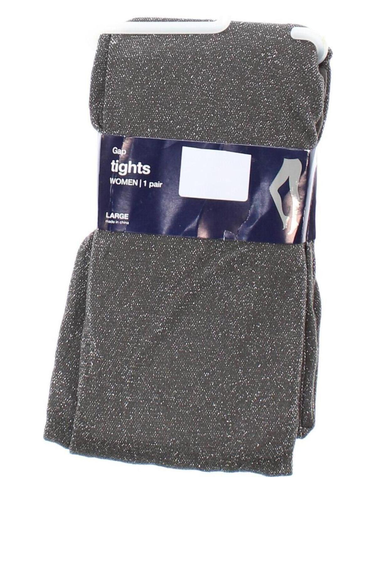 Strumpfhose Gap, Größe L, Farbe Silber, Preis 13,49 €