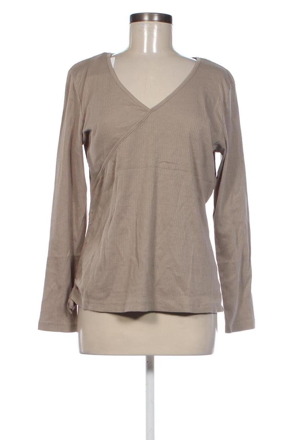 Damen Shirt, Größe L, Farbe Beige, Preis 4,99 €