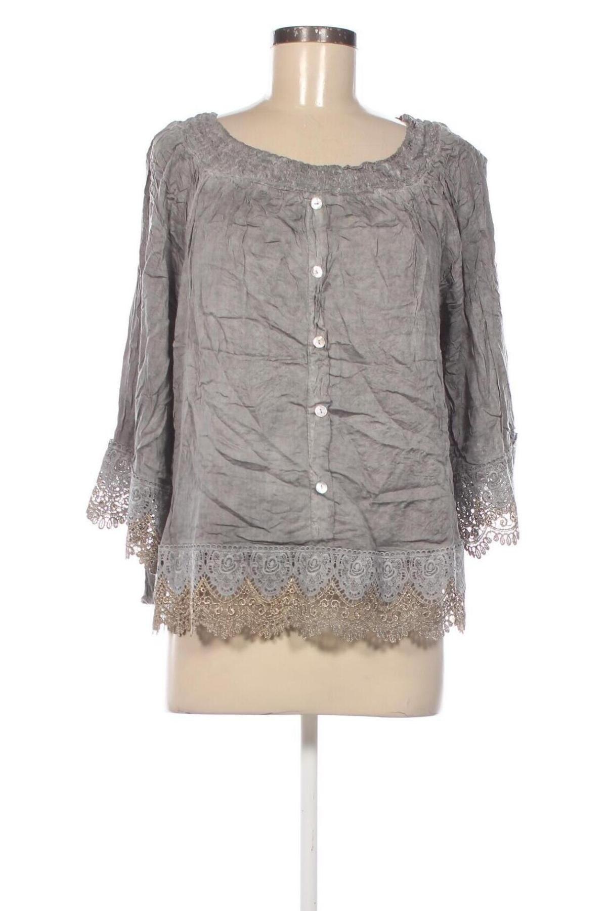 Damen Shirt, Größe L, Farbe Grau, Preis € 5,49