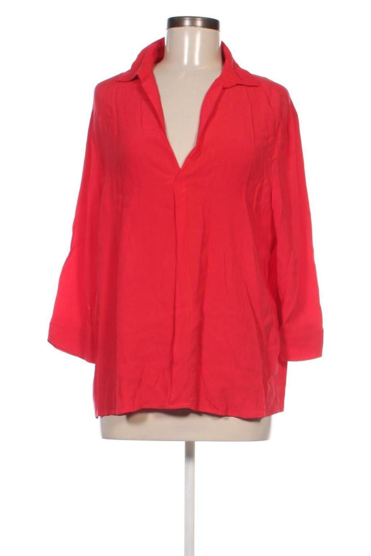 Damen Shirt Bershka, Größe M, Farbe Rot, Preis € 5,99