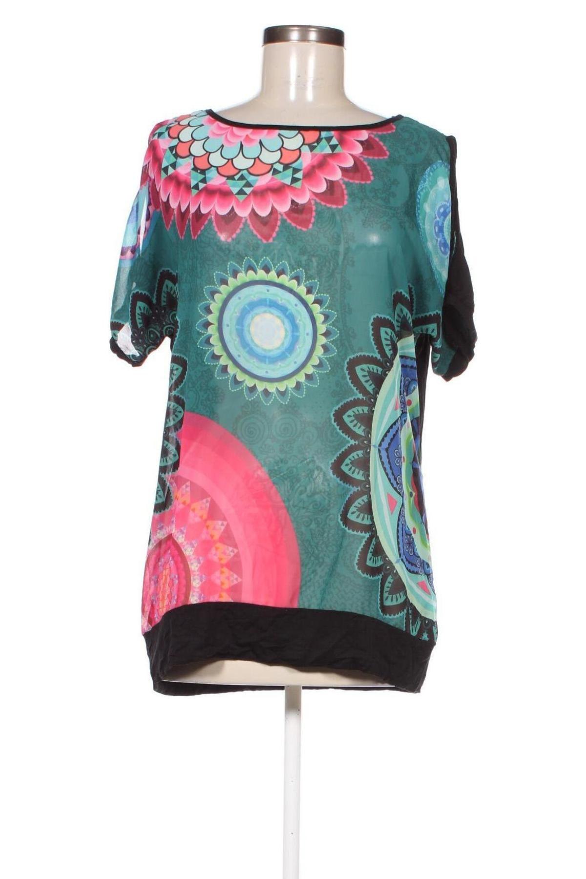 Damen Shirt Desigual, Größe L, Farbe Mehrfarbig, Preis € 21,00