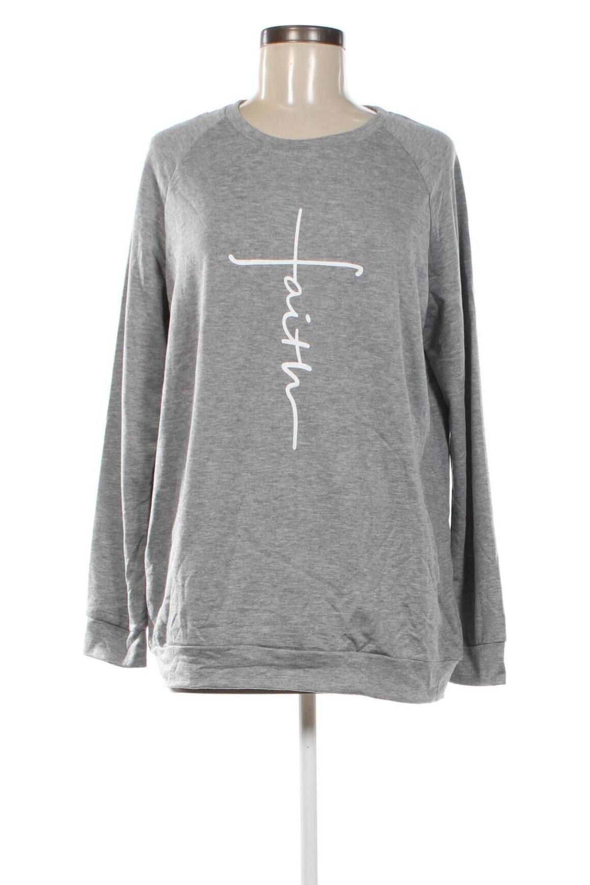 Damen Shirt Faith, Größe XL, Farbe Grau, Preis € 6,99