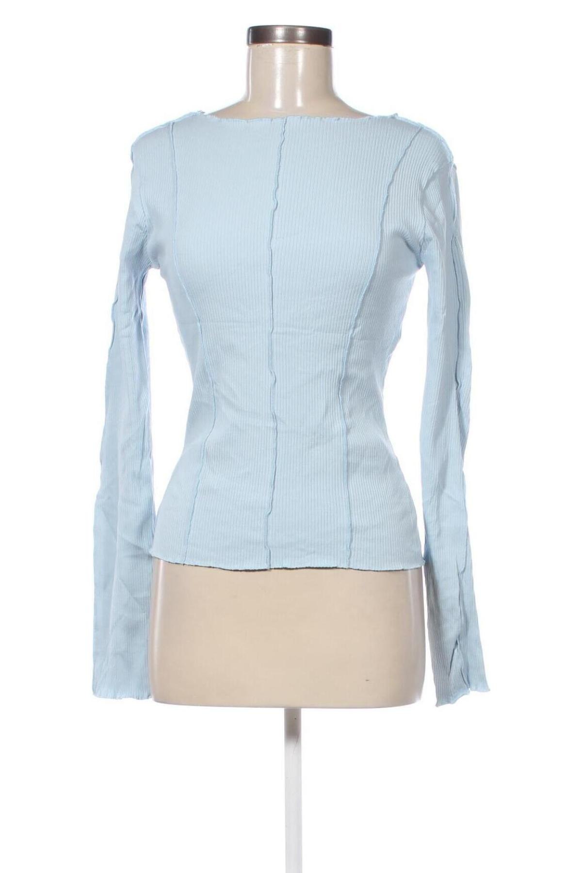 Damen Shirt Gina Tricot, Größe L, Farbe Blau, Preis € 13,99