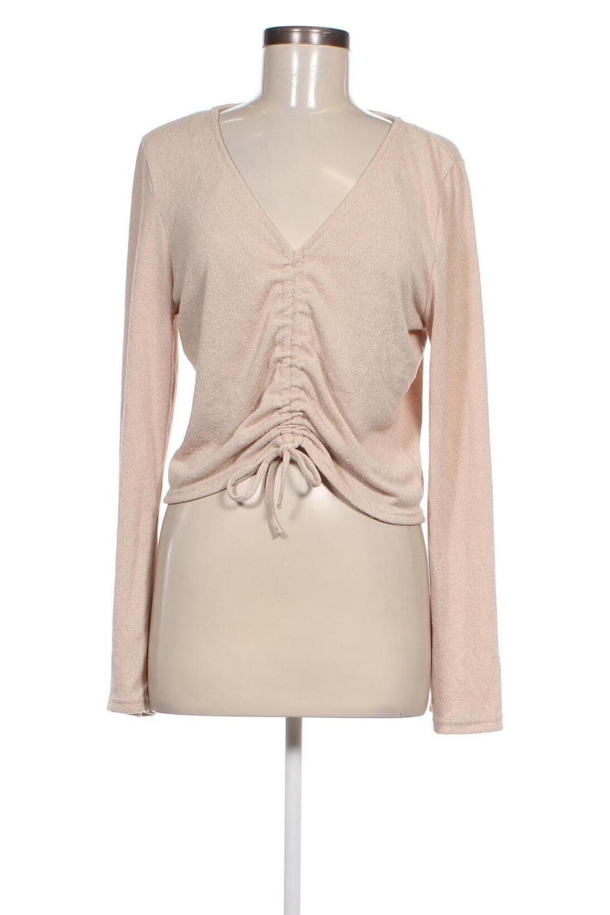 Damen Shirt H&M, Größe L, Farbe Beige, Preis 9,72 €