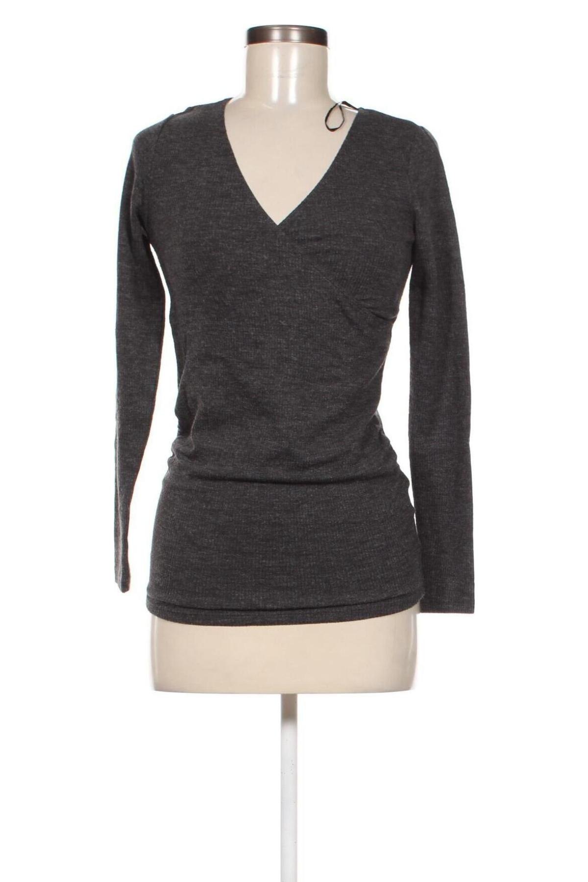 Damen Shirt H&M, Größe S, Farbe Grau, Preis 5,99 €