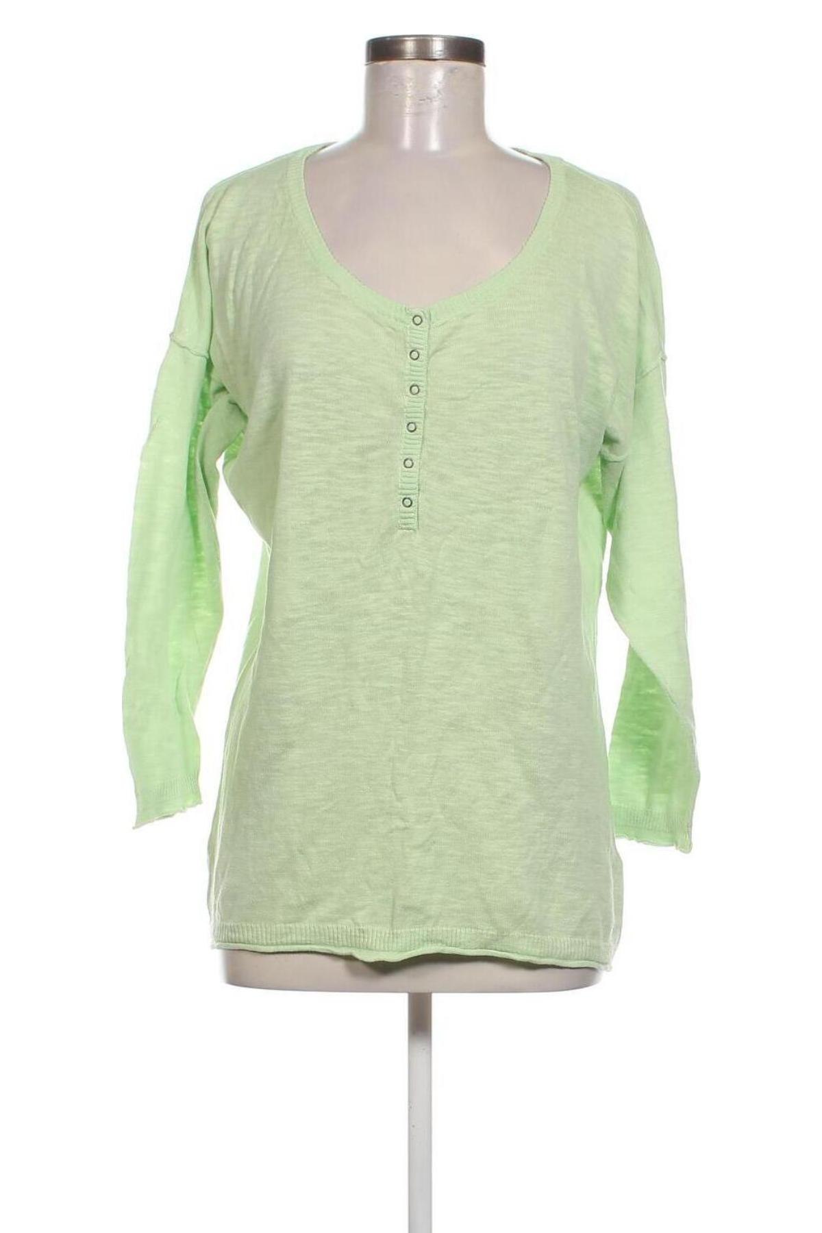 Damen Shirt H&M L.O.G.G., Größe L, Farbe Grün, Preis 9,72 €