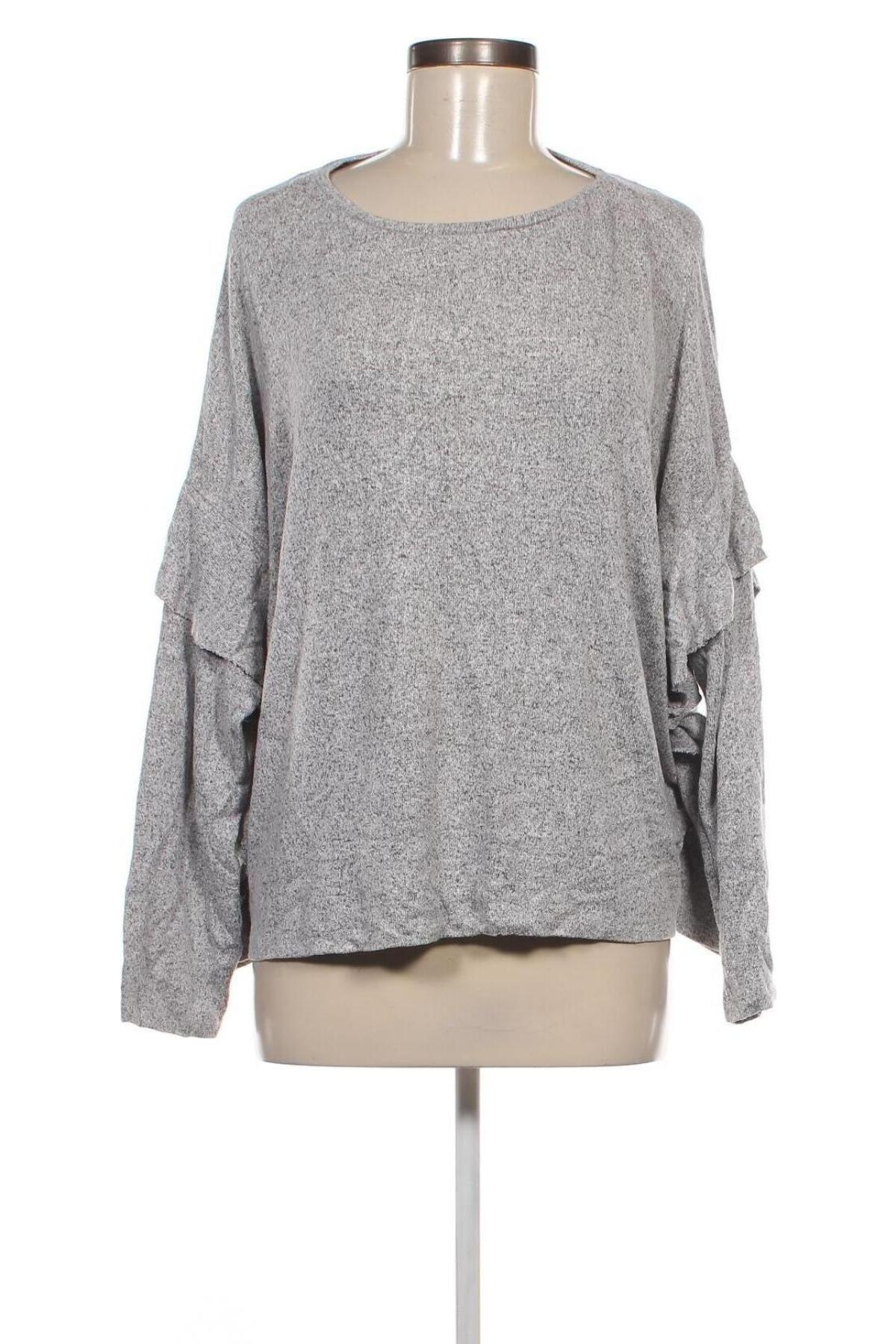 Damen Shirt H&M L.O.G.G., Größe M, Farbe Grau, Preis 13,49 €