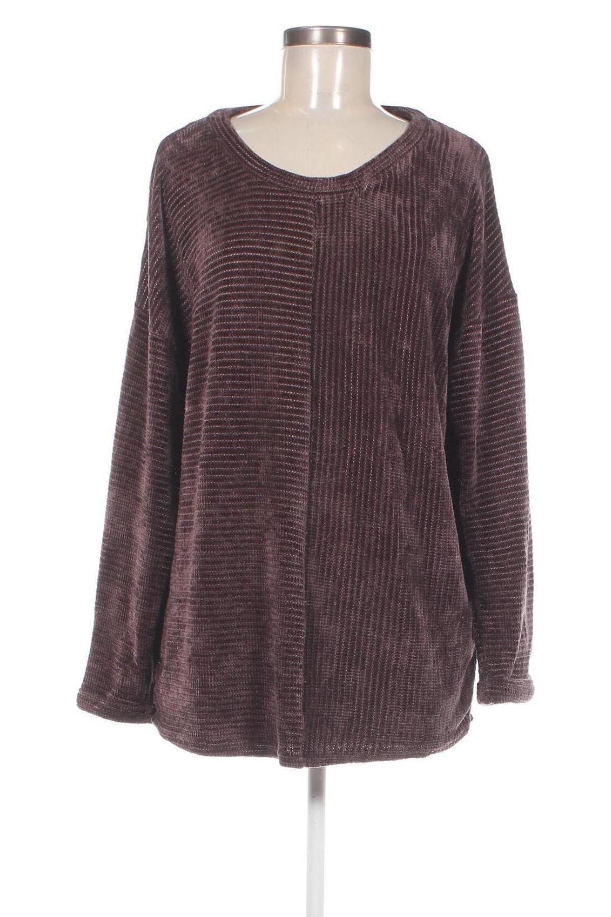 Damen Shirt Laura Torelli, Größe XL, Farbe Braun, Preis € 6,99