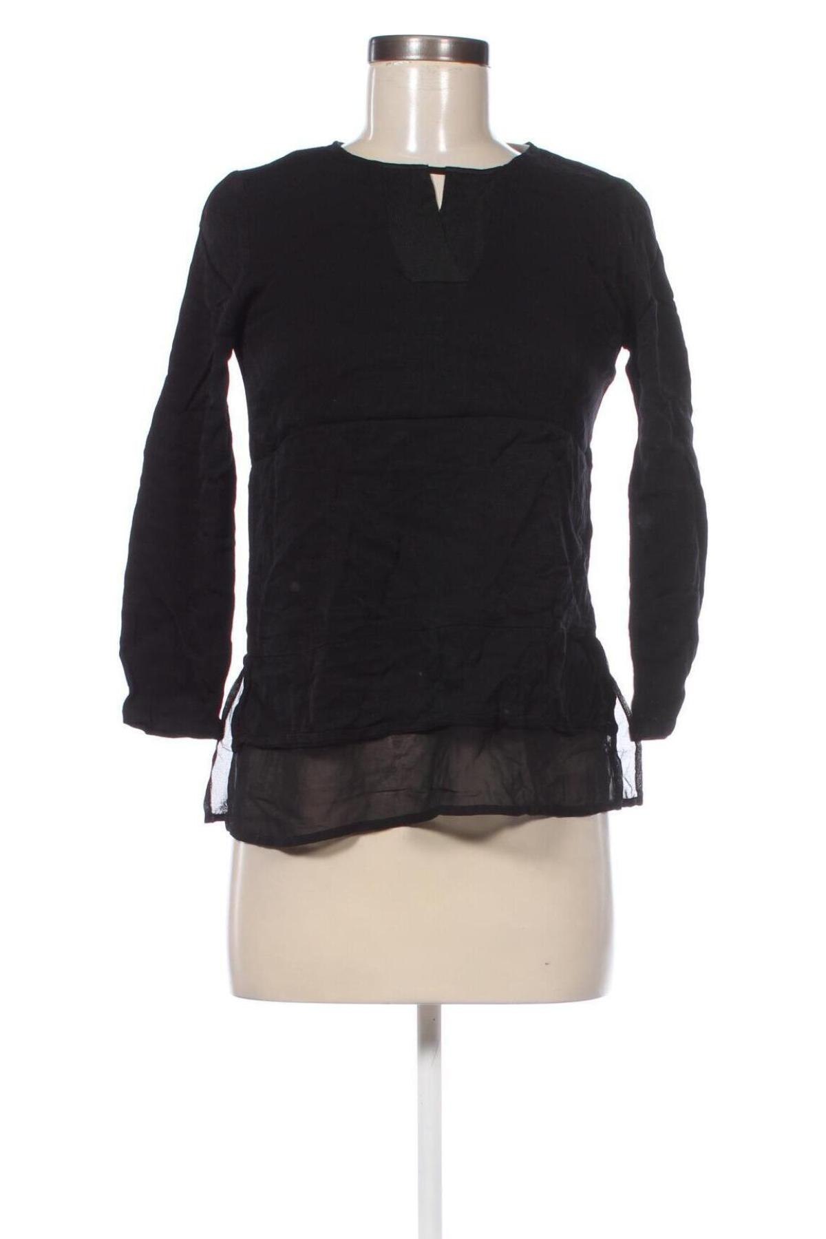 Bluză de femei Massimo Dutti, Mărime S, Culoare Negru, Preț 157,99 Lei