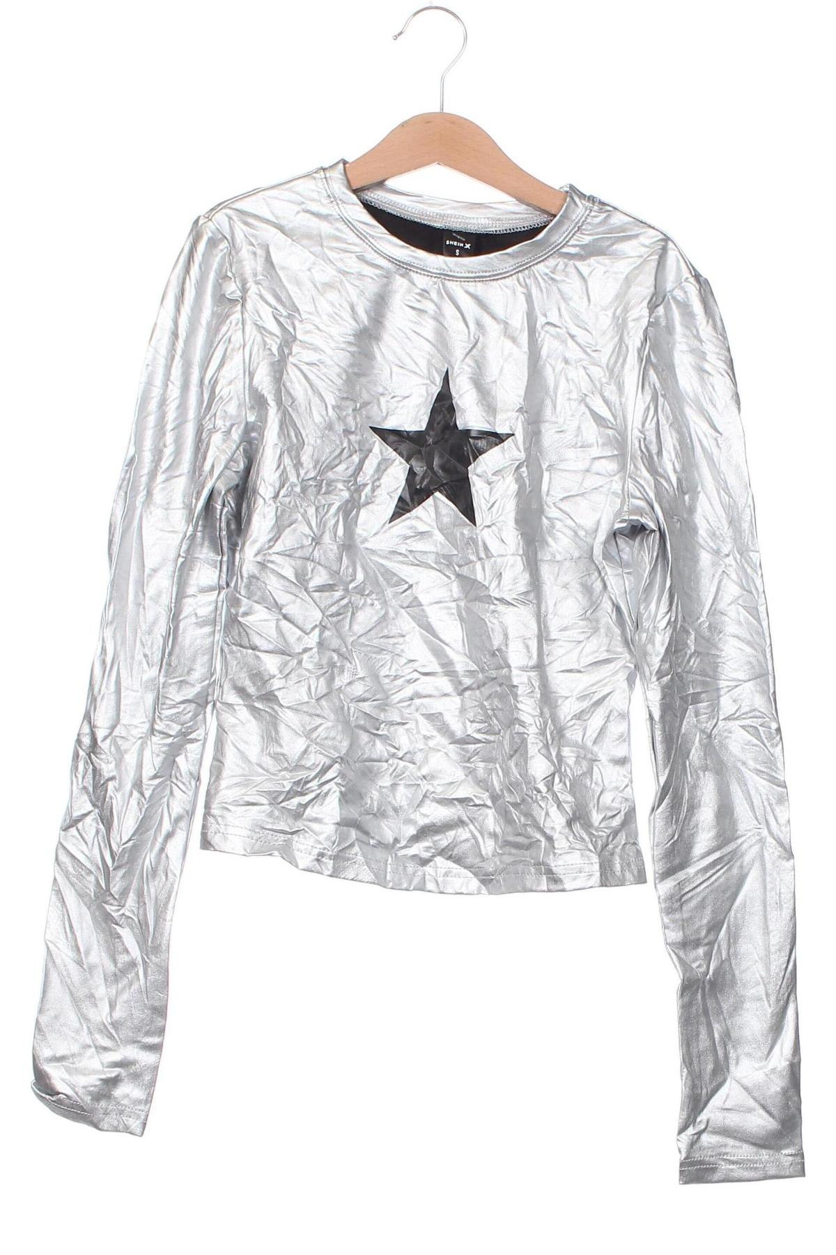 Damen Shirt SHEIN, Größe XS, Farbe Silber, Preis € 21,99