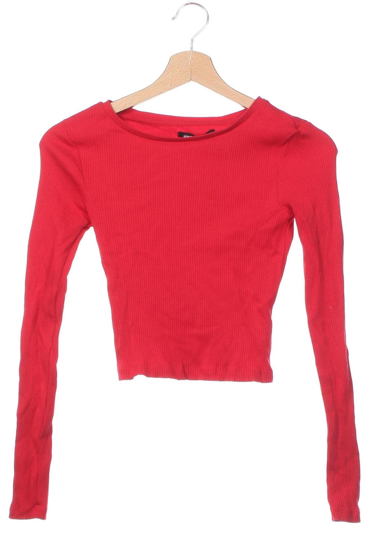 Damen Shirt Sinsay, Größe XS, Farbe Rot, Preis € 10,00