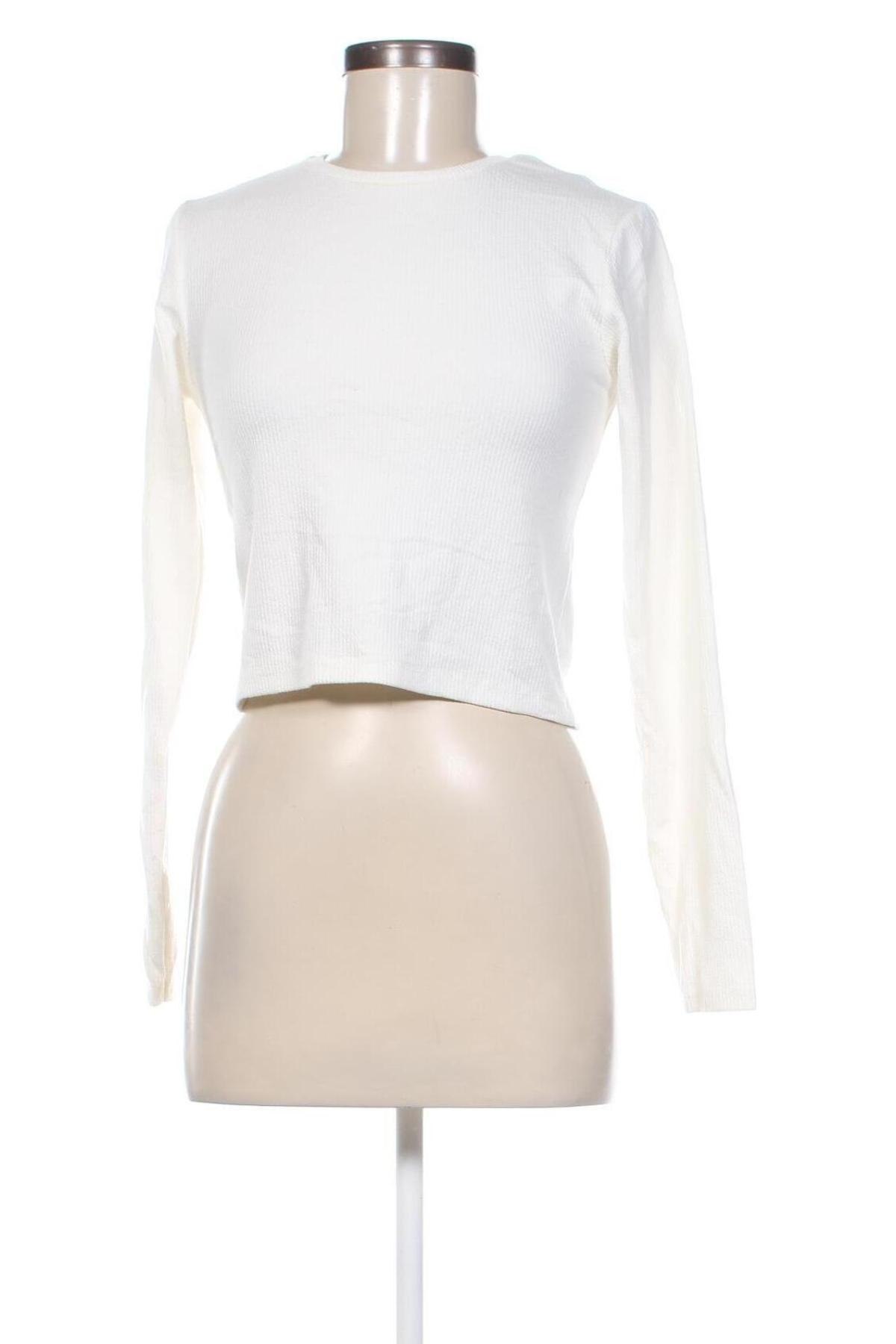 Damen Shirt Stradivarius, Größe L, Farbe Ecru, Preis € 5,99