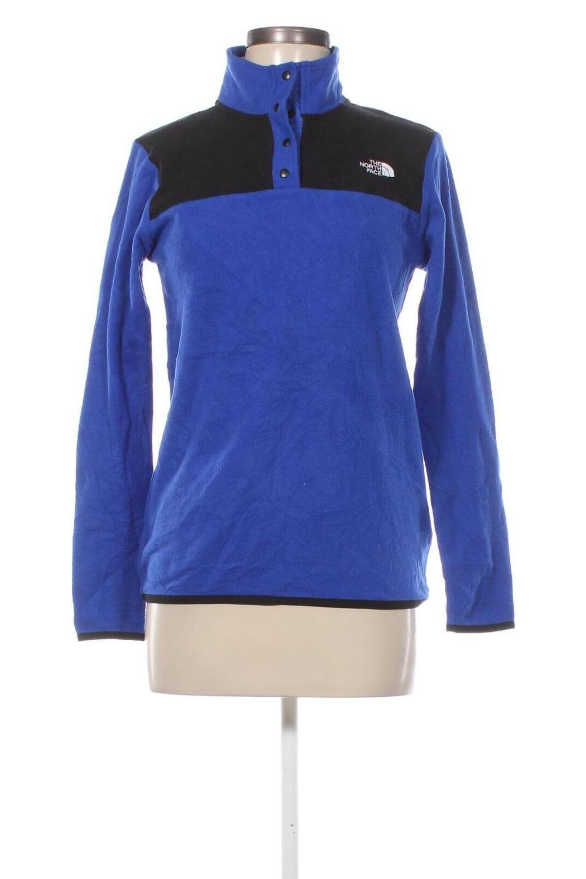 Damen Fleece Shirt The North Face, Größe S, Farbe Blau, Preis € 38,49