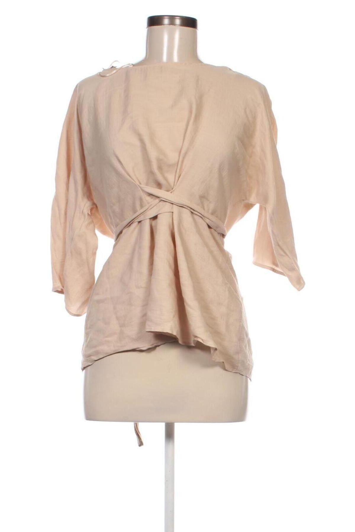 Damen Shirt Zara, Größe S, Farbe Beige, Preis 9,62 €