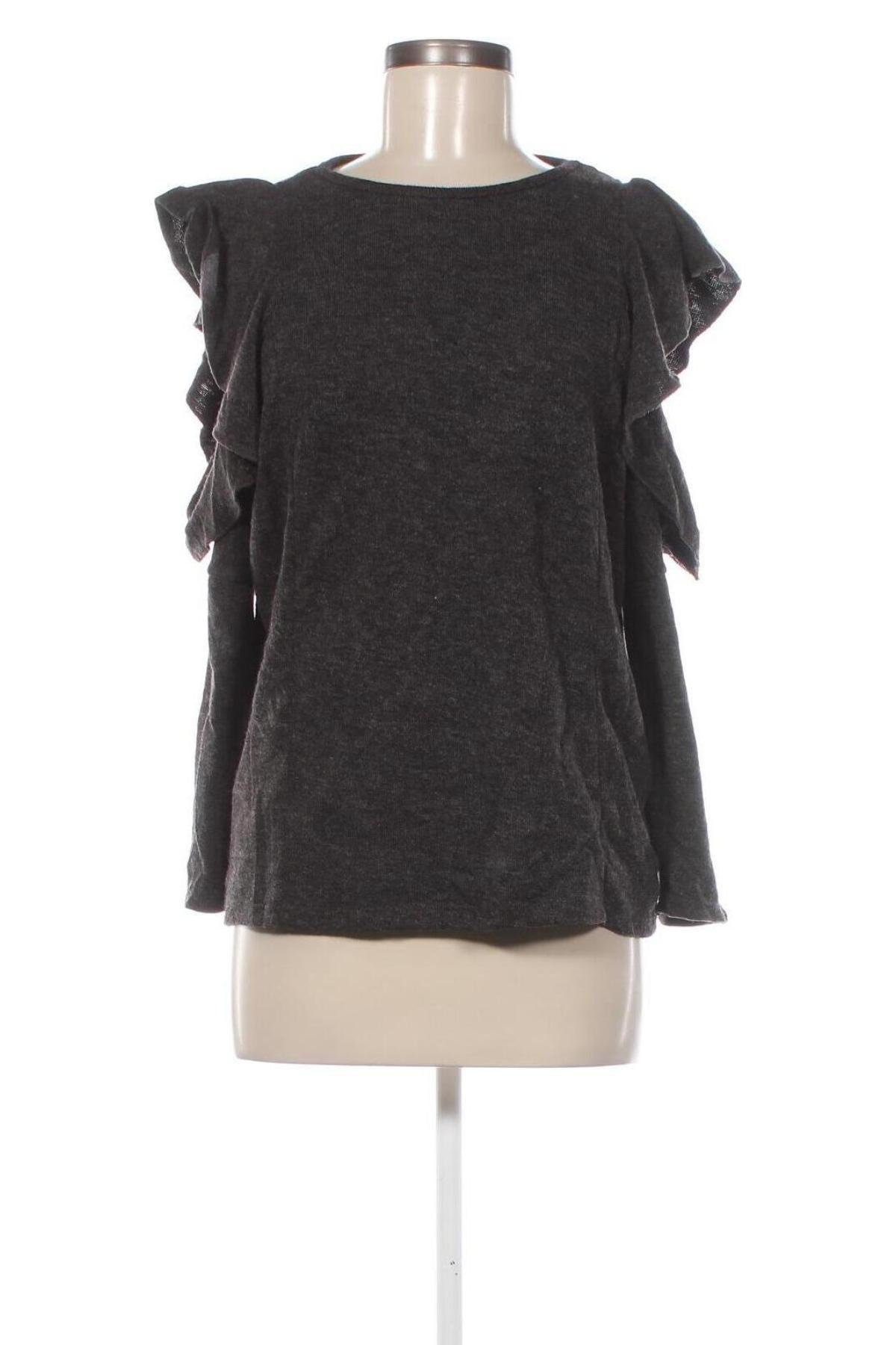 Damen Shirt Zara, Größe L, Farbe Grau, Preis 18,99 €