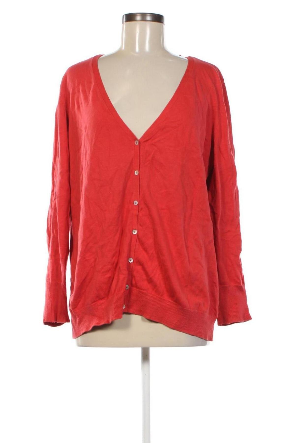 Damen Strickjacke, Größe XXL, Farbe Rot, Preis € 9,49