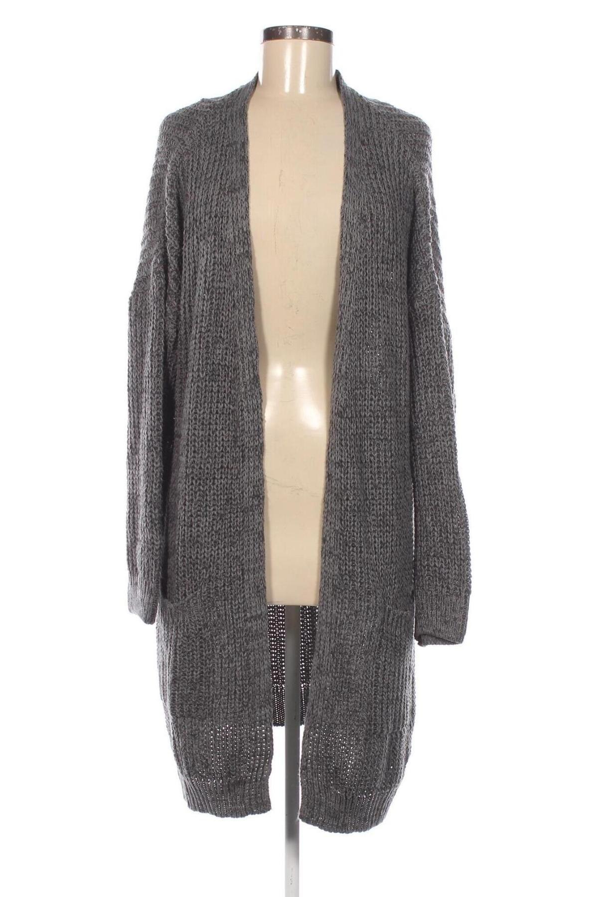 Cardigan de damă, Mărime L, Culoare Gri, Preț 95,99 Lei