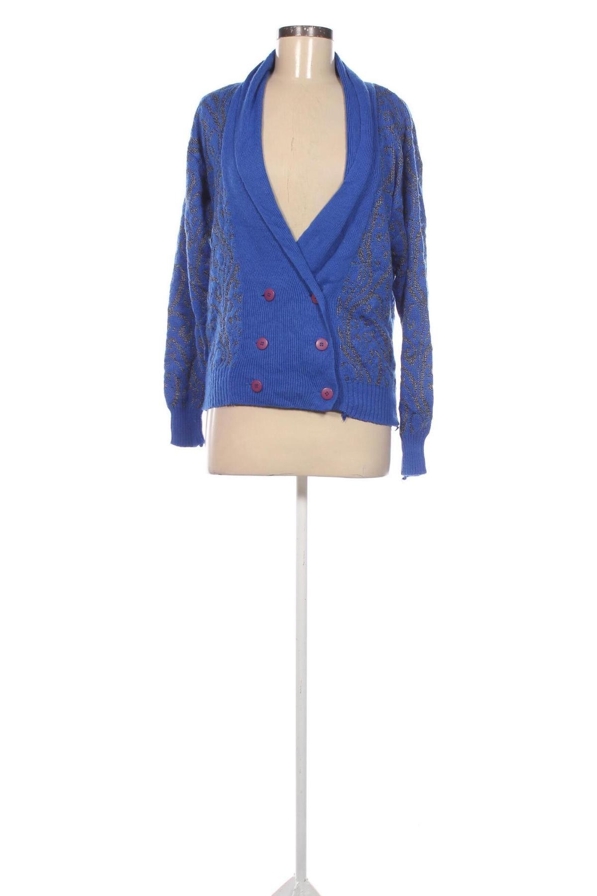 Damen Strickjacke, Größe M, Farbe Blau, Preis 20,49 €