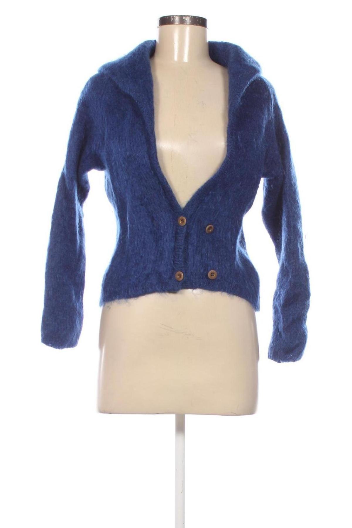 Damen Strickjacke, Größe S, Farbe Blau, Preis 20,49 €