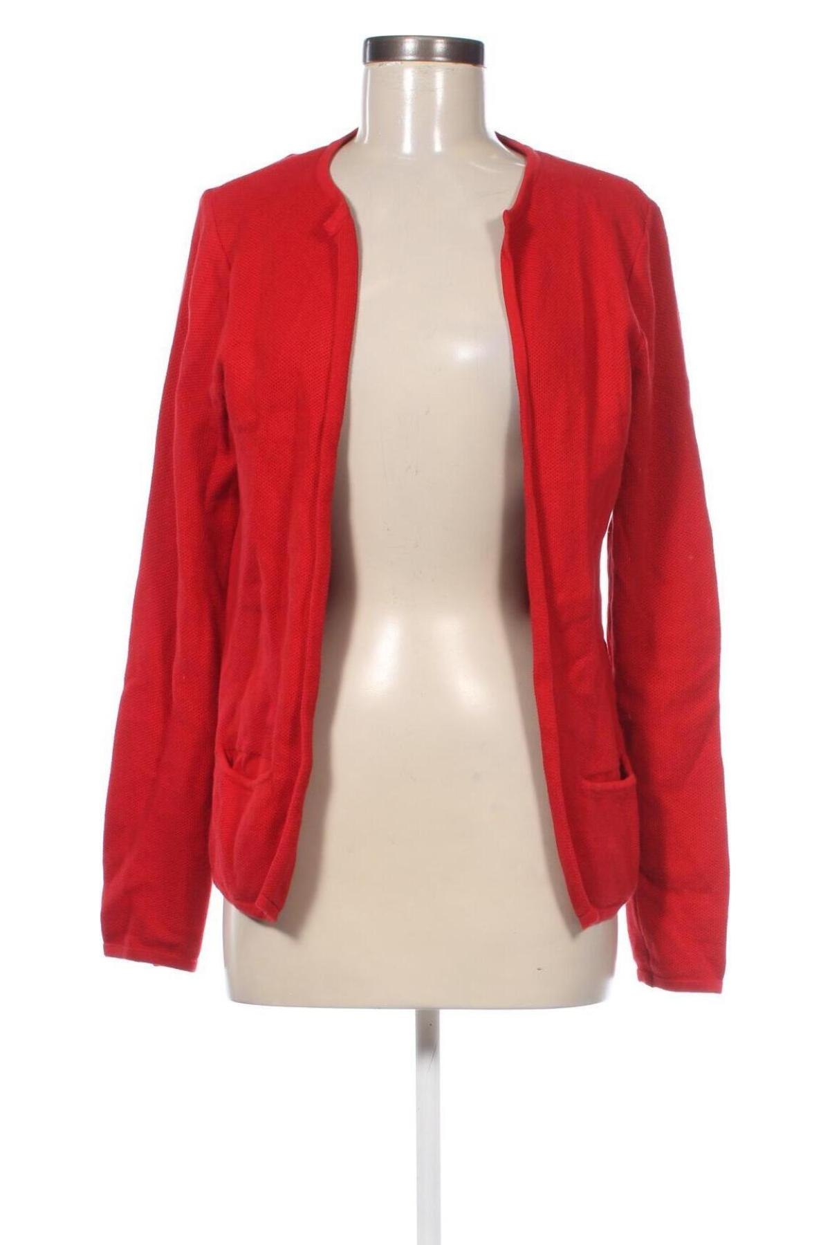 Damen Strickjacke, Größe M, Farbe Rot, Preis 20,49 €