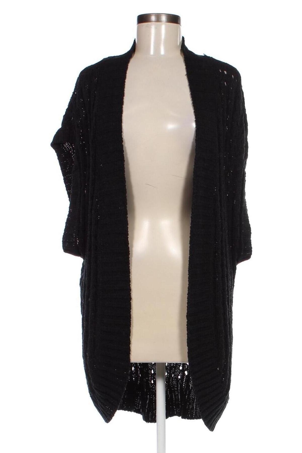 Cardigan de damă Casa Blanca, Mărime L, Culoare Negru, Preț 95,99 Lei