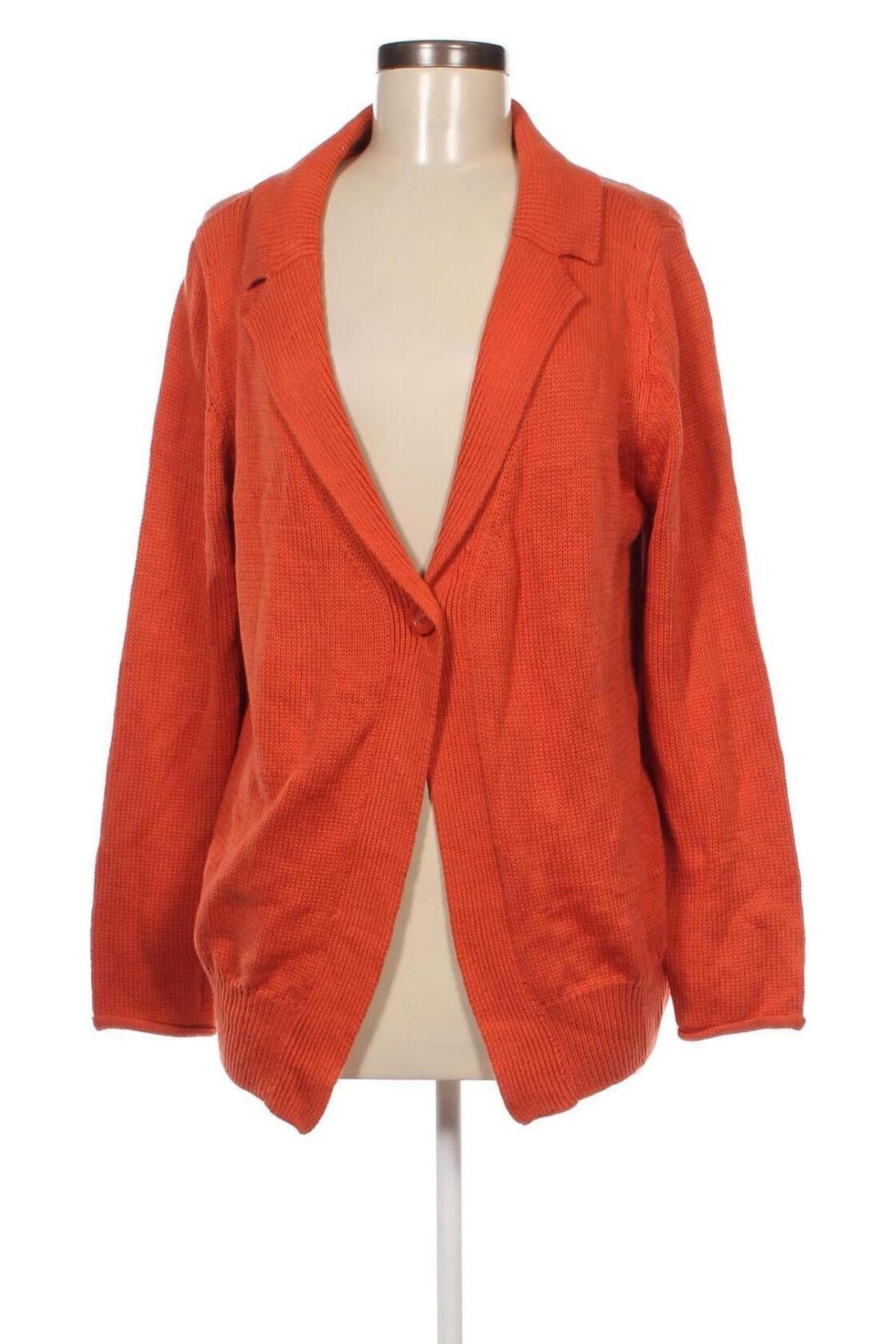 Damen Strickjacke Esmara, Größe XL, Farbe Orange, Preis 10,49 €