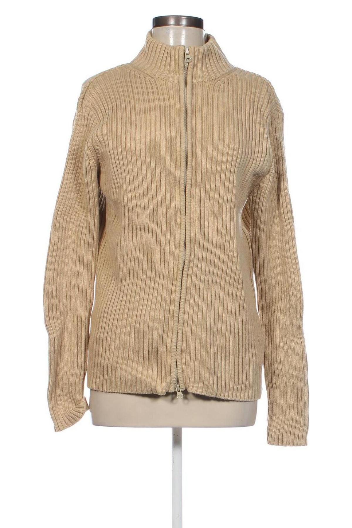 Damen Strickjacke Gswd, Größe M, Farbe Beige, Preis 19,99 €