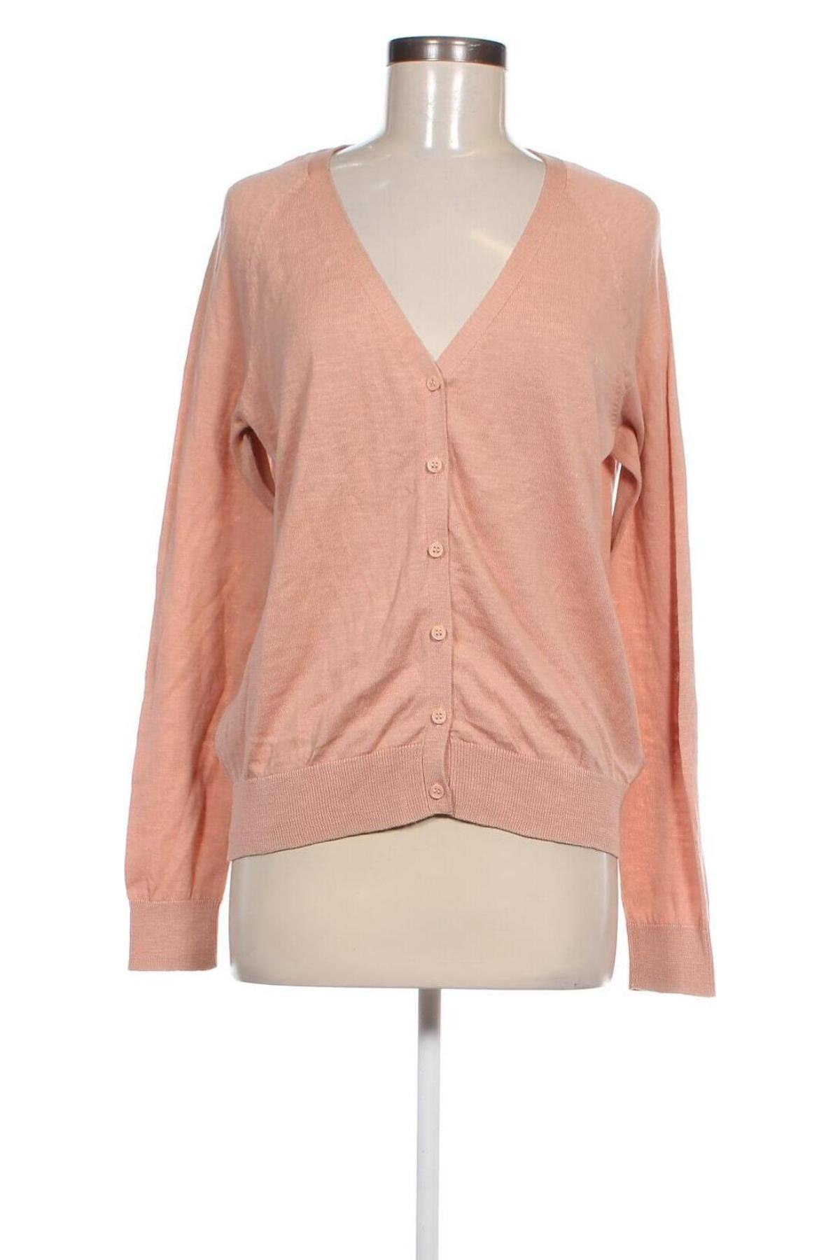 Cardigan de damă H&M, Mărime M, Culoare Bej, Preț 73,98 Lei