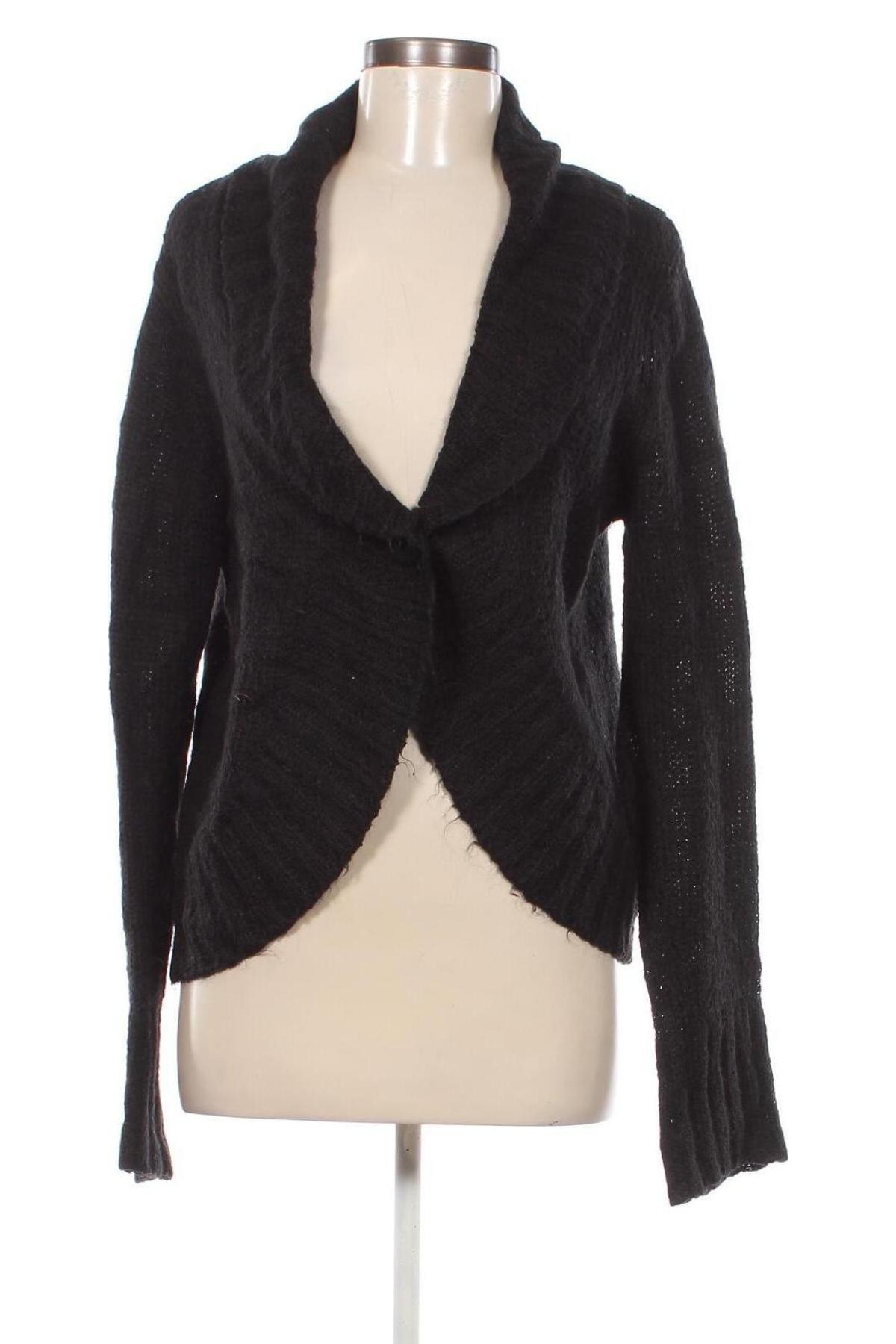 Cardigan de damă H&M, Mărime M, Culoare Negru, Preț 95,99 Lei