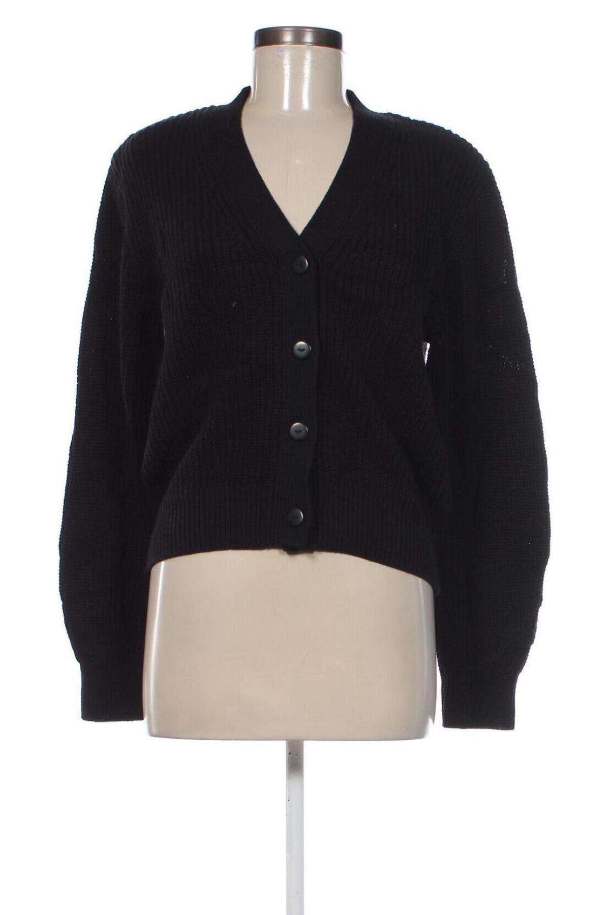 Cardigan de damă H&M, Mărime M, Culoare Negru, Preț 95,99 Lei