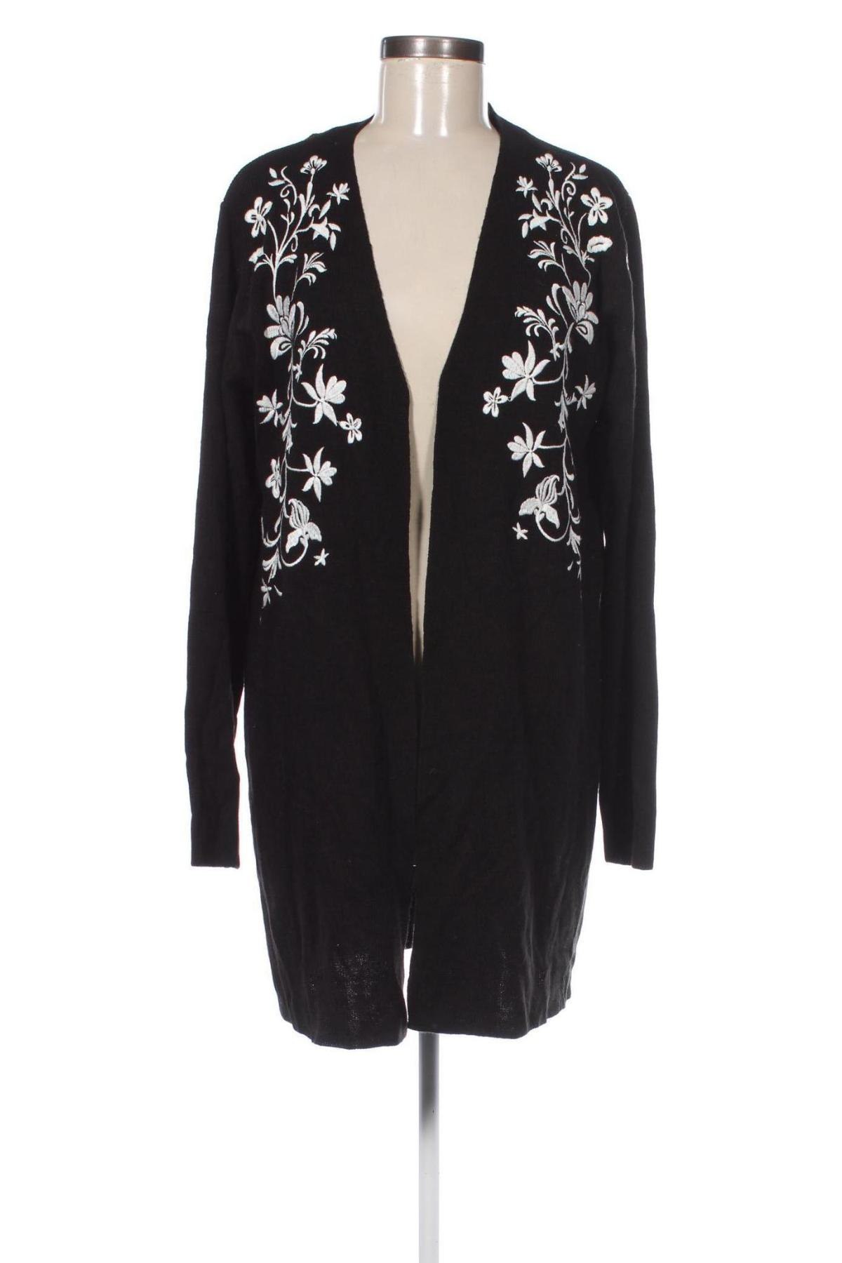 Cardigan de damă Janina, Mărime XL, Culoare Negru, Preț 95,99 Lei